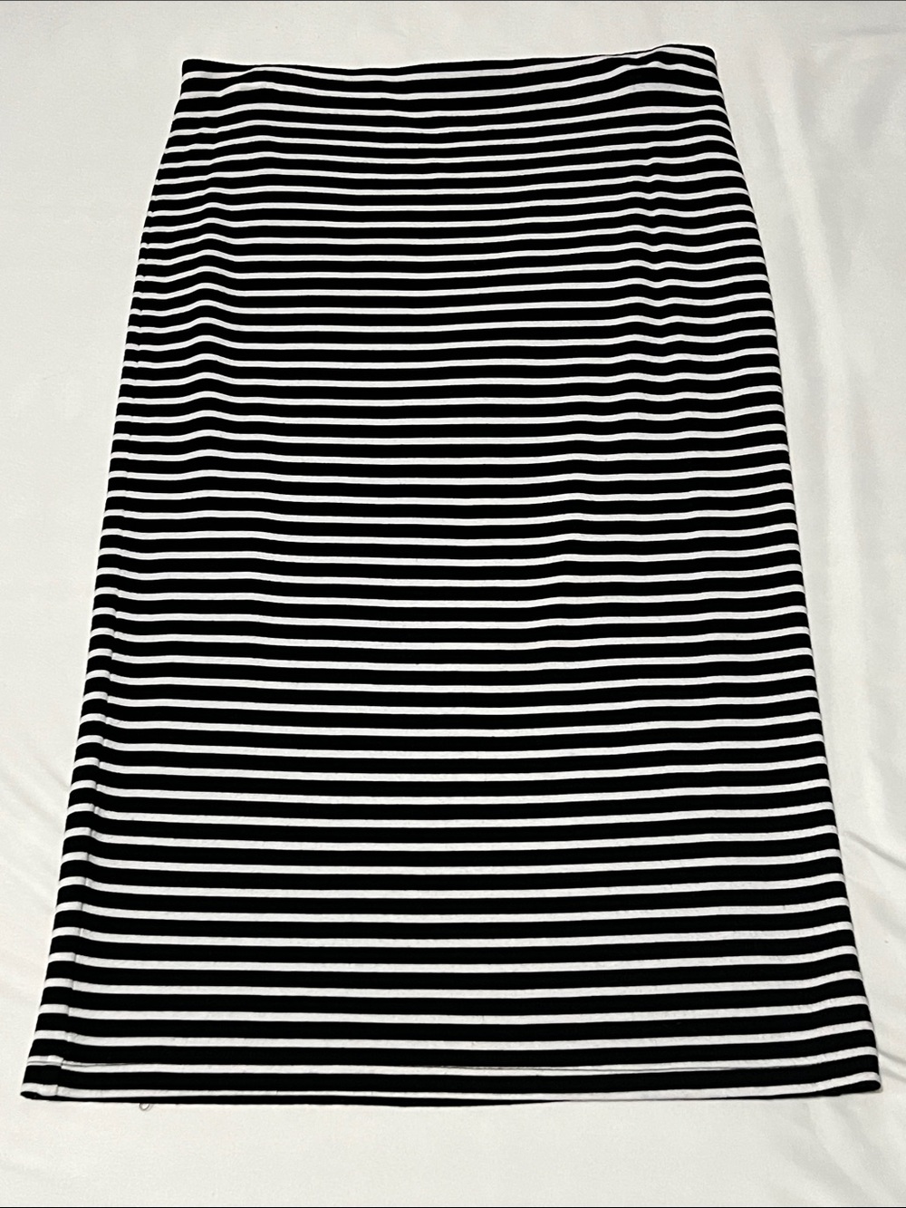 Sanctuary Black/White Striped Midi Skirt